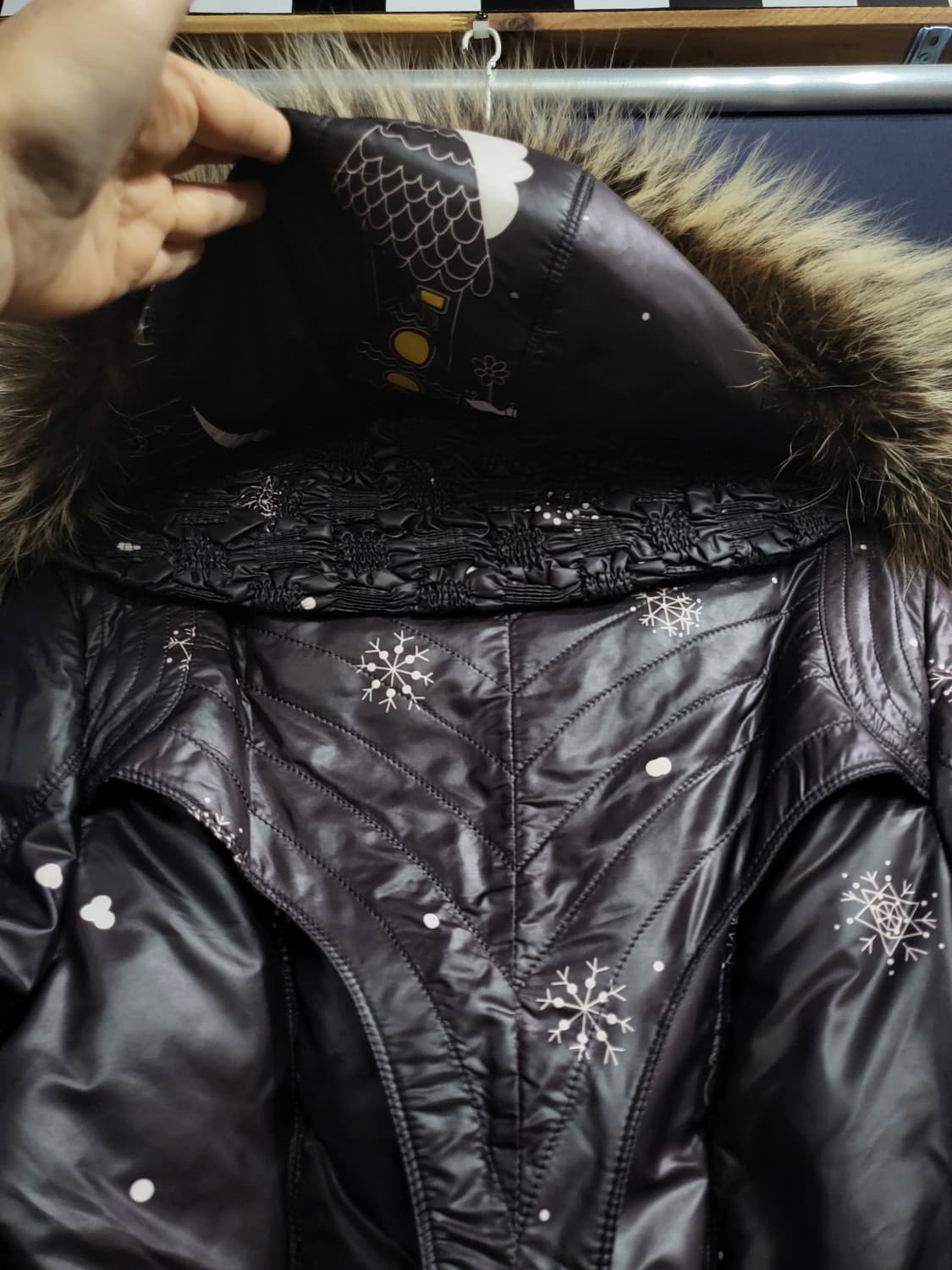 폭스 덕다운 벨트패딩 상품이미지9