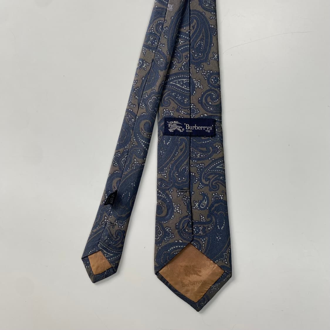 버버리 심플로고 페이즐리 명품 정품 넥타이 (Burberry)7.8cm 상품이미지3