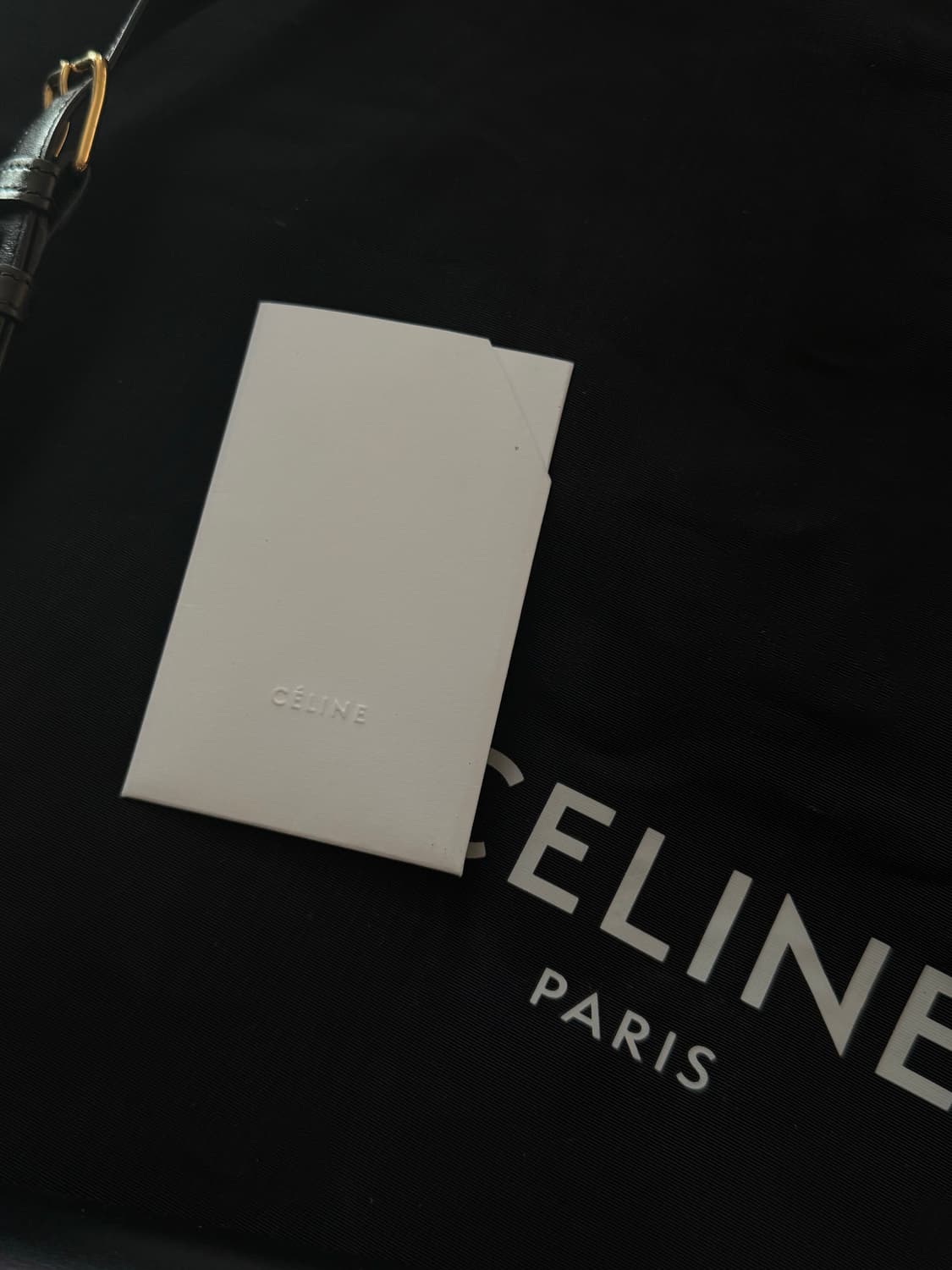 셀린느 트리옹프백 블랙 라지사이즈  상품이미지8