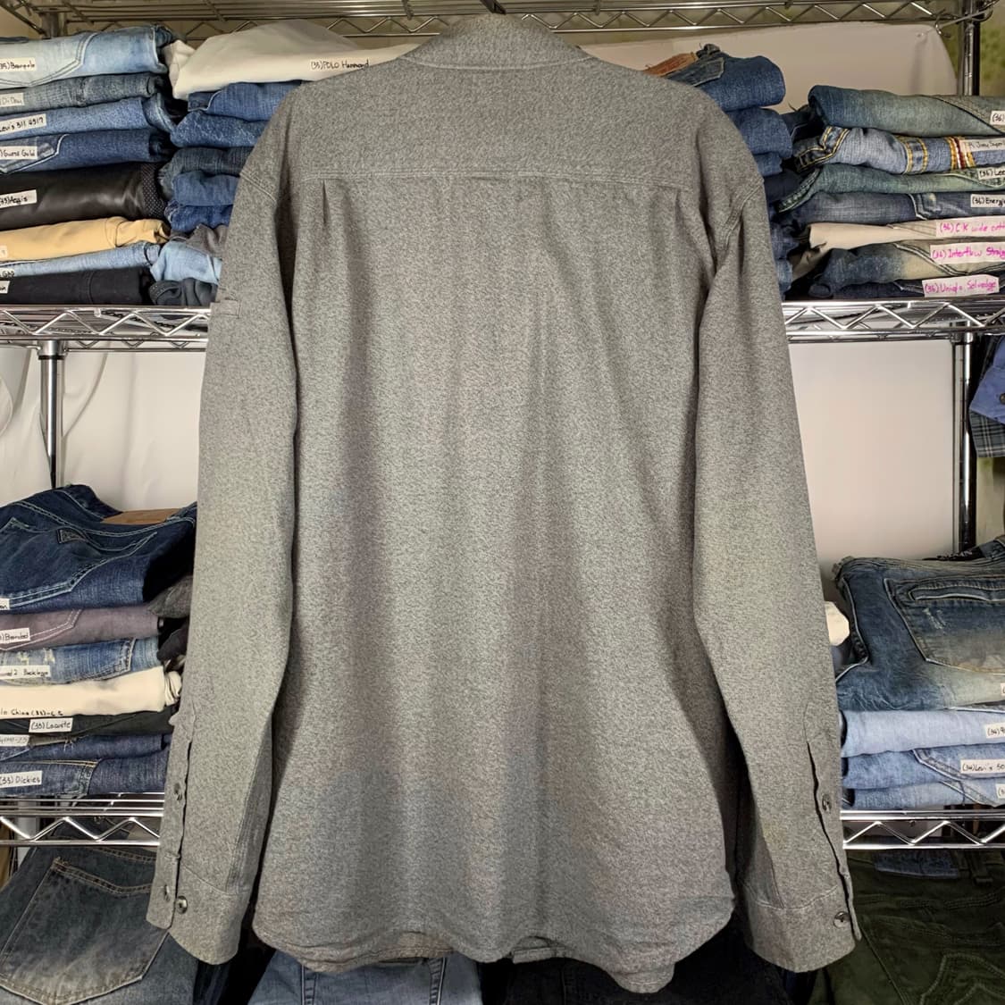 [L] 칼하트 릴렉스드핏 멀티포켓 플란넬 워크셔츠 상품이미지3