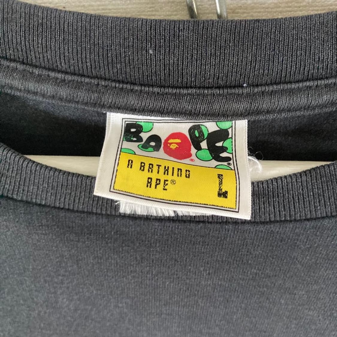 베이프 샤크 PONR 롱슬리브 티셔츠 상품이미지8