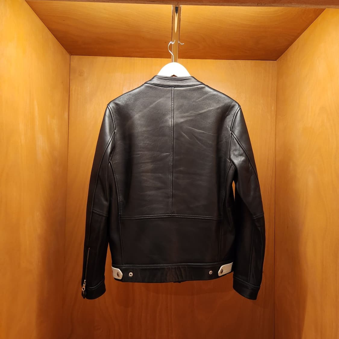 라이풀 이태리 양가죽 트러커 자켓 M 상품이미지5