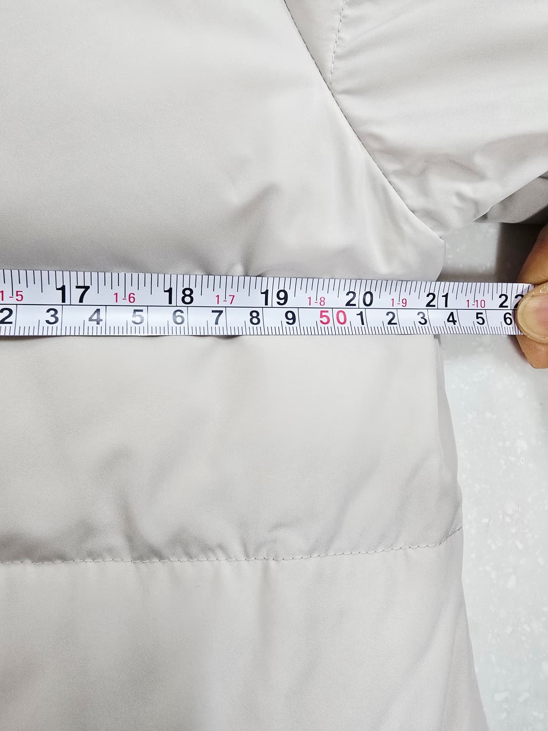 네파키즈 패딩 아이보리 봄버 스타일160 상품이미지7