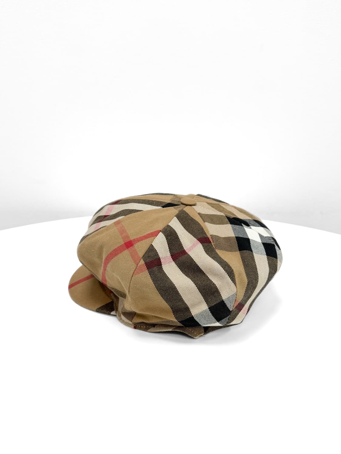 버버리 빈티지 체크 뉴스보이 캡 상품이미지3
