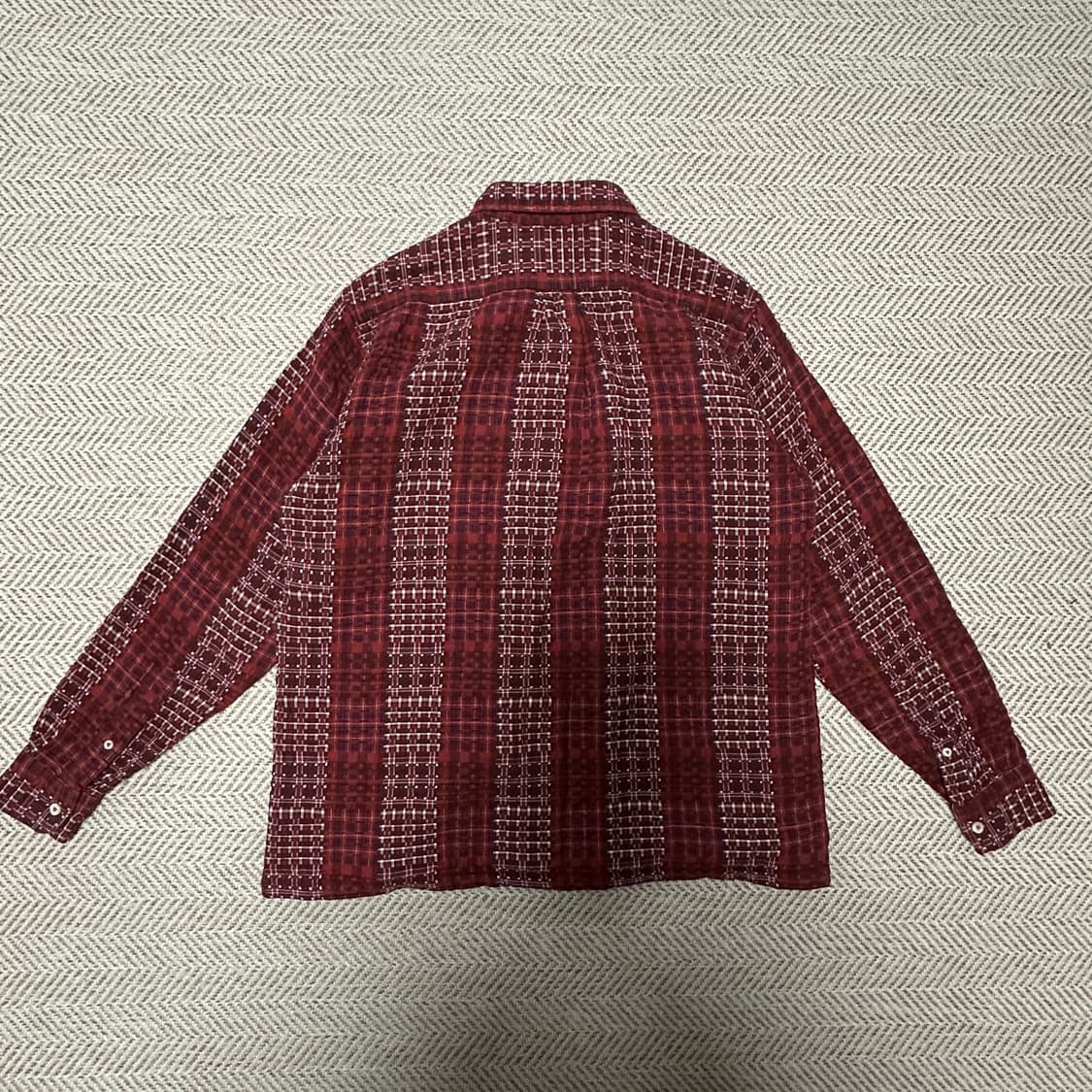 SUGAR CANE work shirt red 상품이미지2