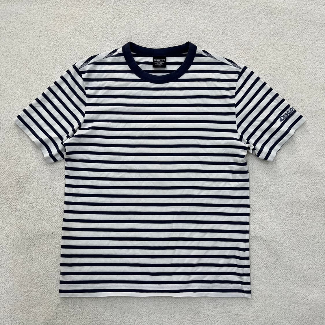 95 디스커버리 스트라이프 반팔 티셔츠 0303M 상품이미지1