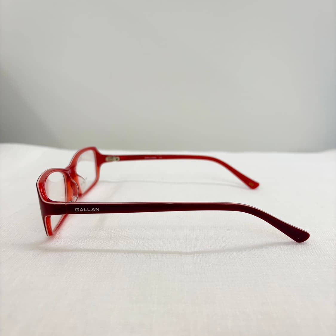 GALLAN 레드 뿔테 빈티지 안경 상품이미지5