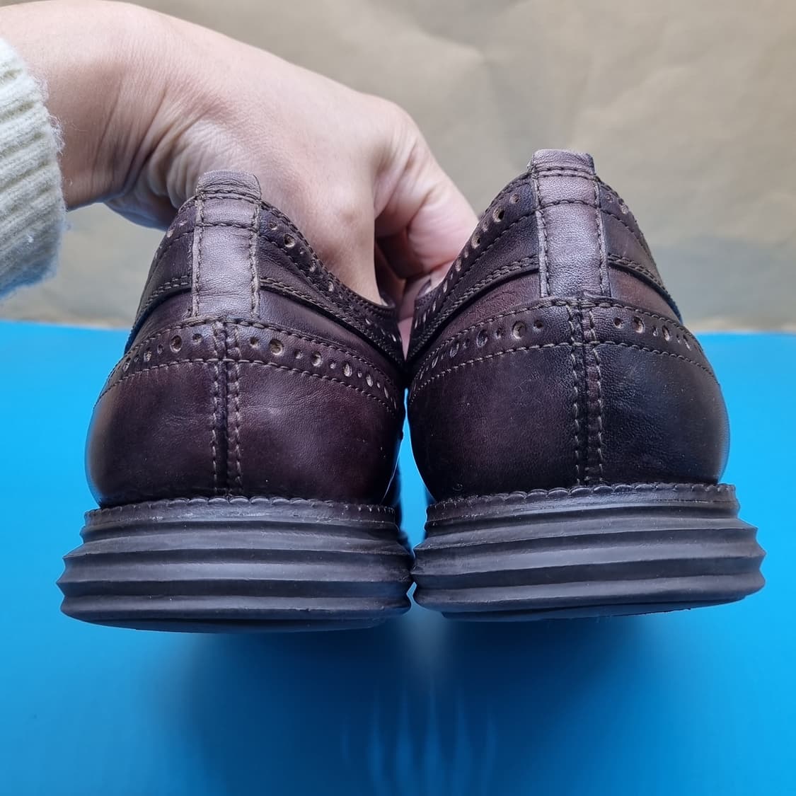콜한 남성윙팁 옥스포드화275. 상품이미지4