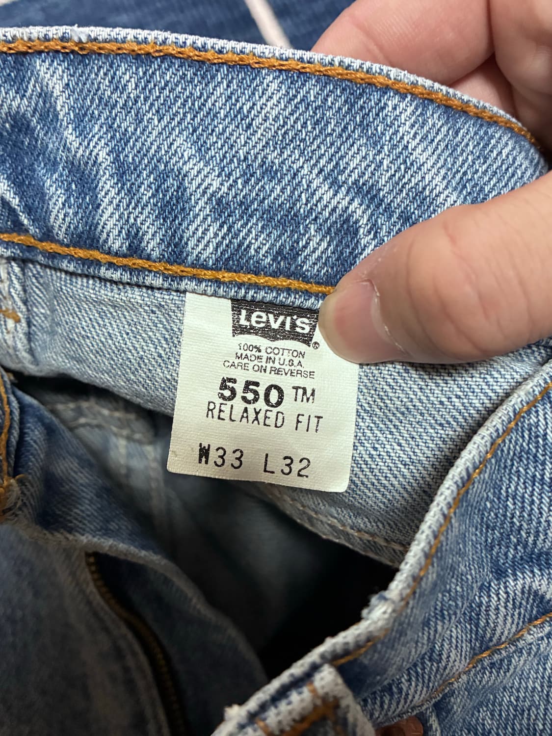 90's 리바이스 550 usa 상품이미지5