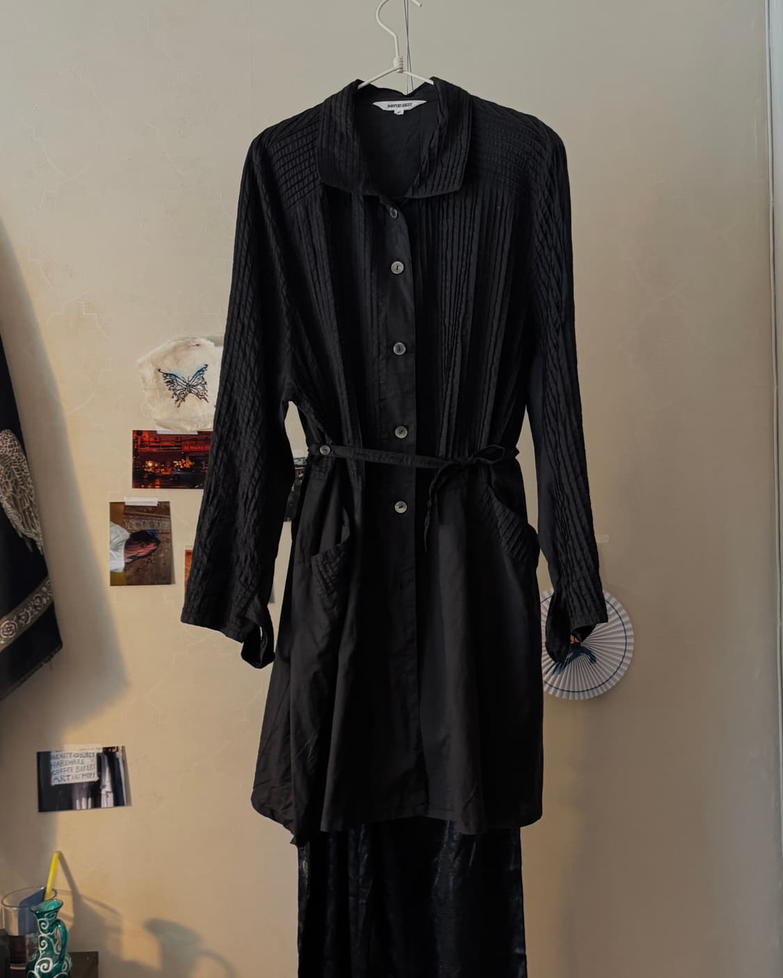 [Harpers Bigot] black long shirt 상품이미지3