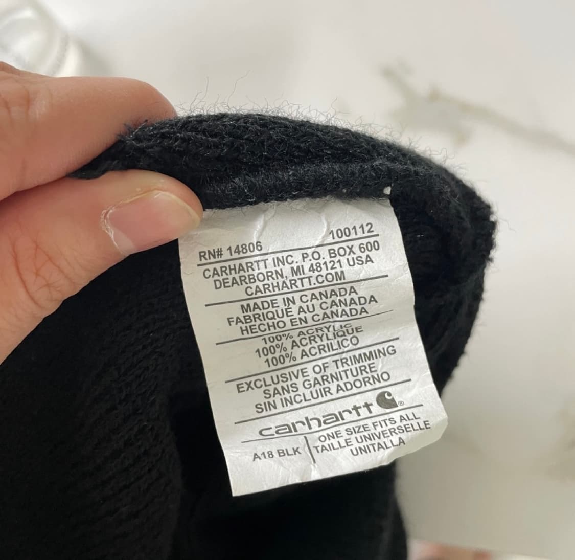 칼하트 비니 프리사이즈  상품이미지3