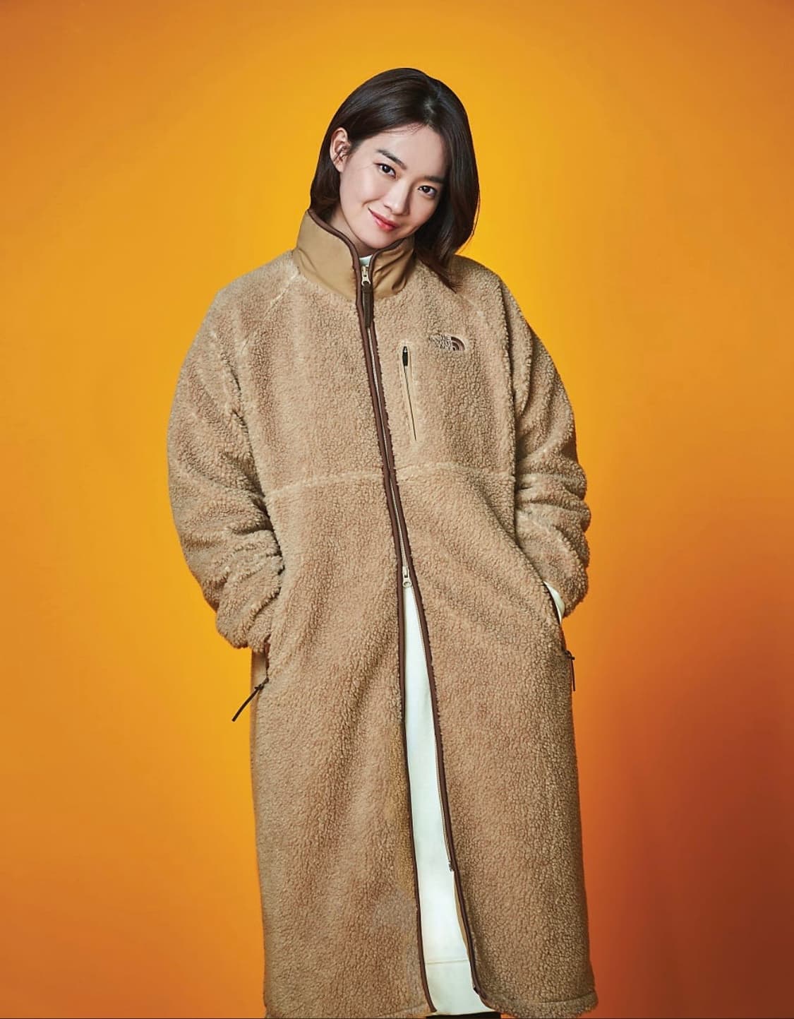 노스페이스 롱테디 코트 상품이미지1