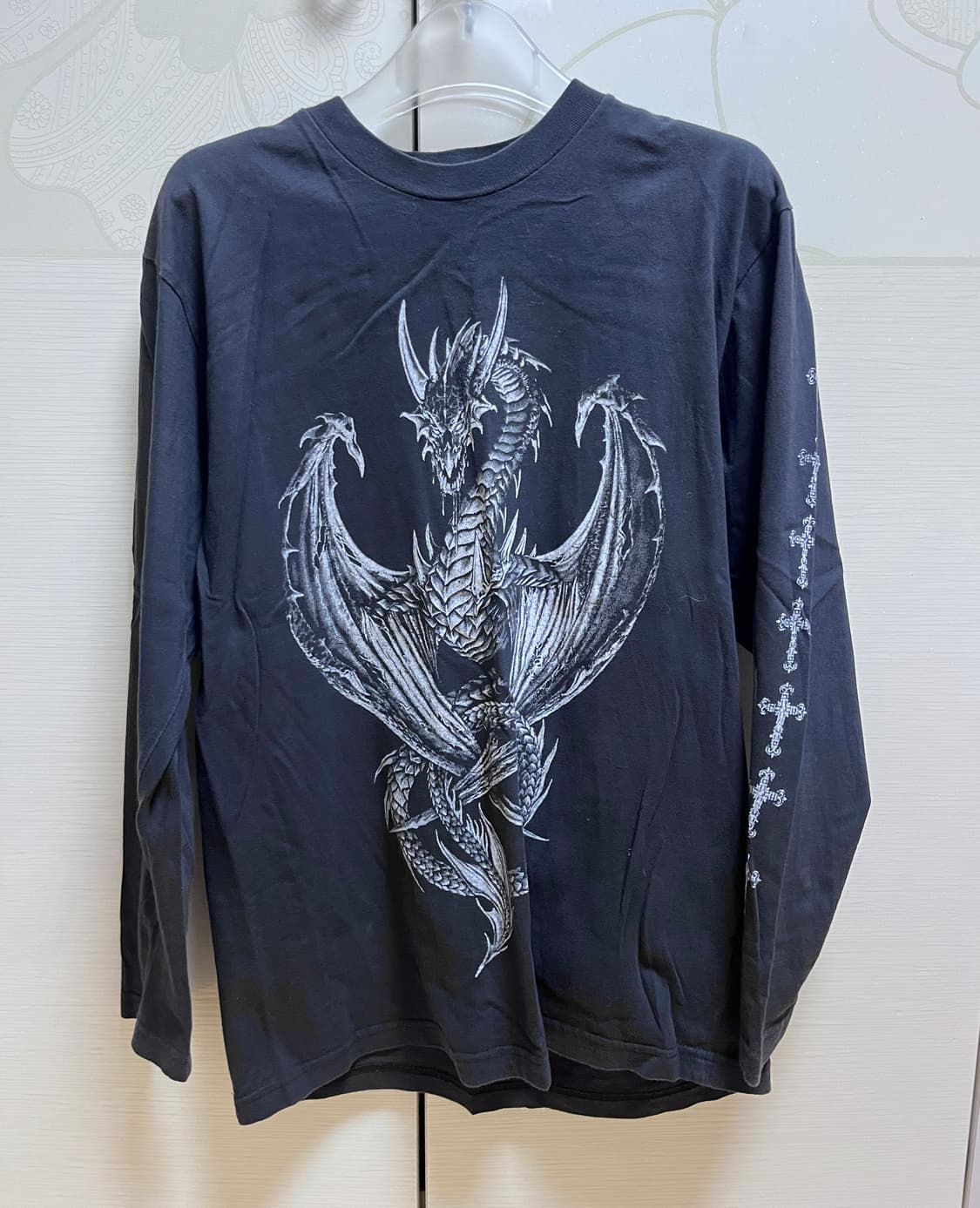 빈티지 롱슬리브 + 흑청 남방 상품이미지4