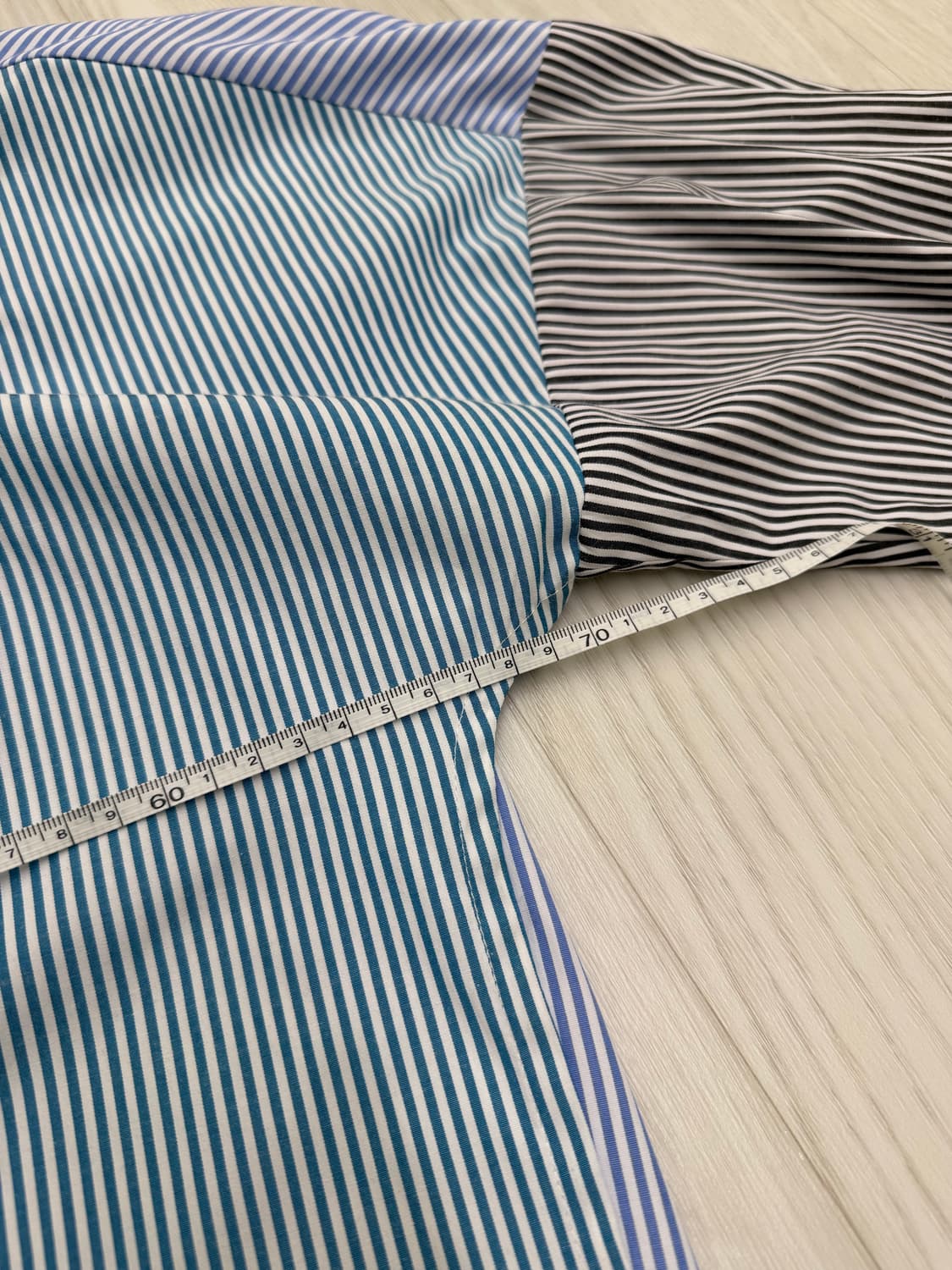 [XL] 시스템옴므 컬러블록 셔츠 상품이미지2