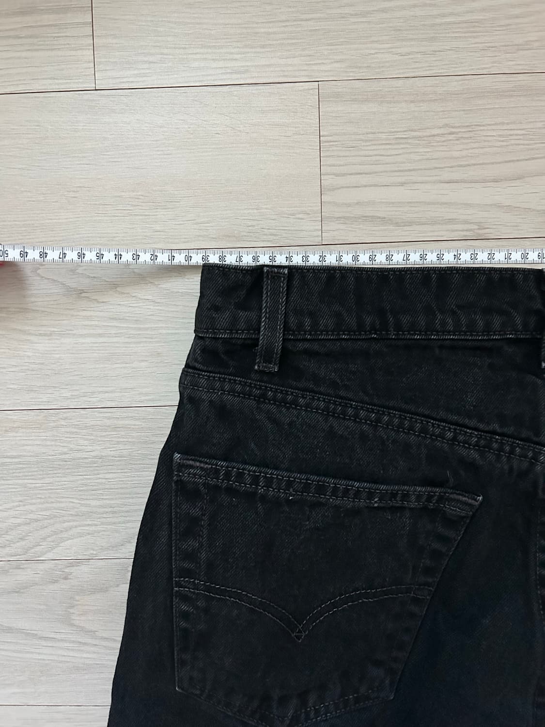 빈티지 리바이스 505 90s 흑청 usa 상품이미지7