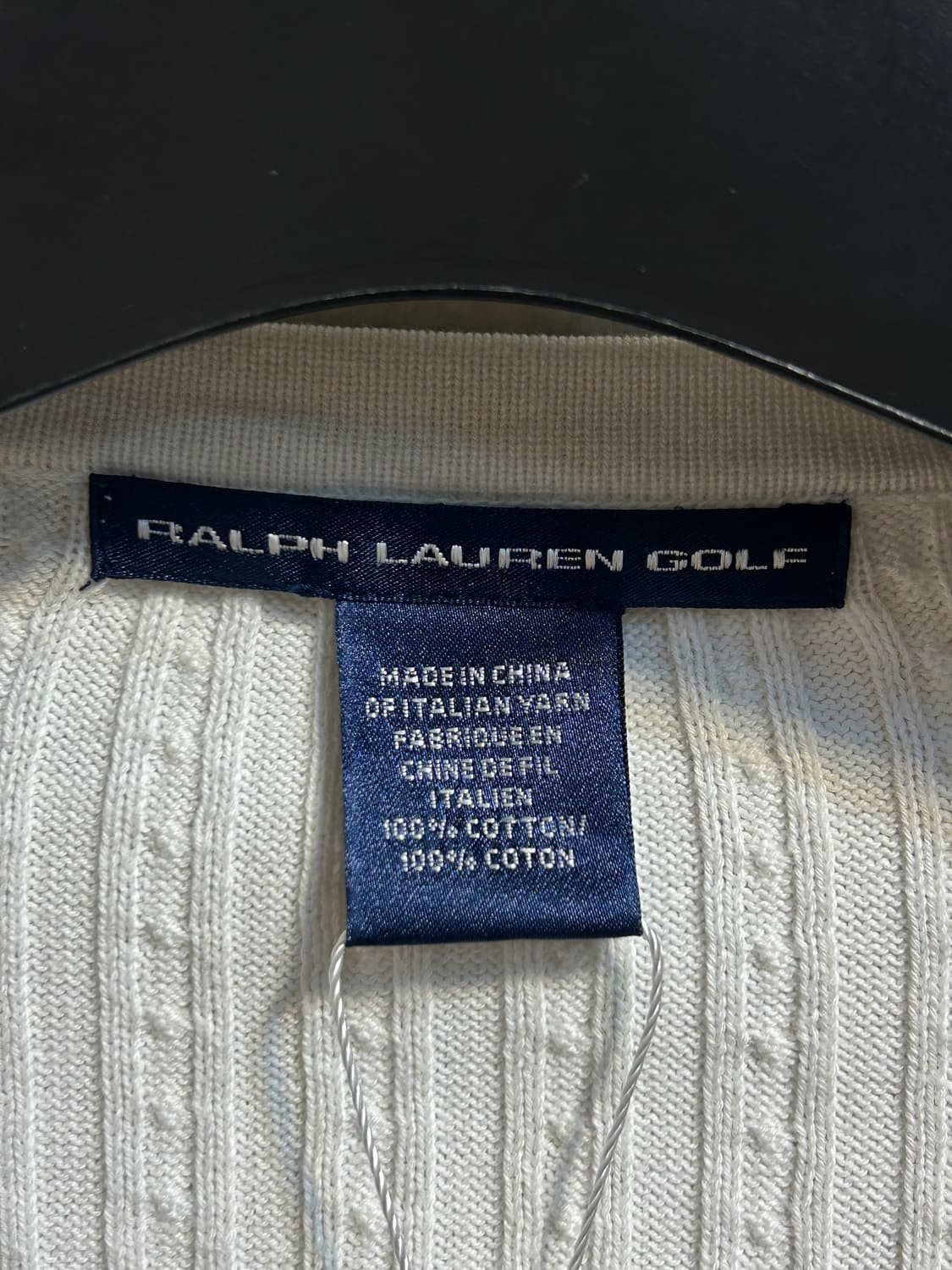 폴로 랄프로렌 골프 케이블 니트 가디건 상품이미지5