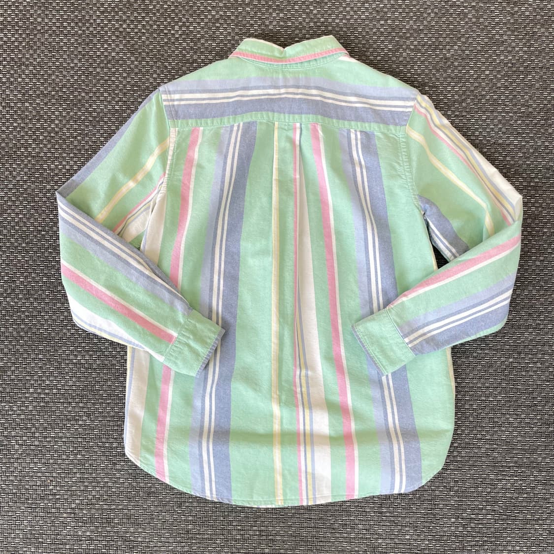 키즈 폴로랄프로렌 배색 스트라이프 셔츠 L(14-16) 상품이미지2