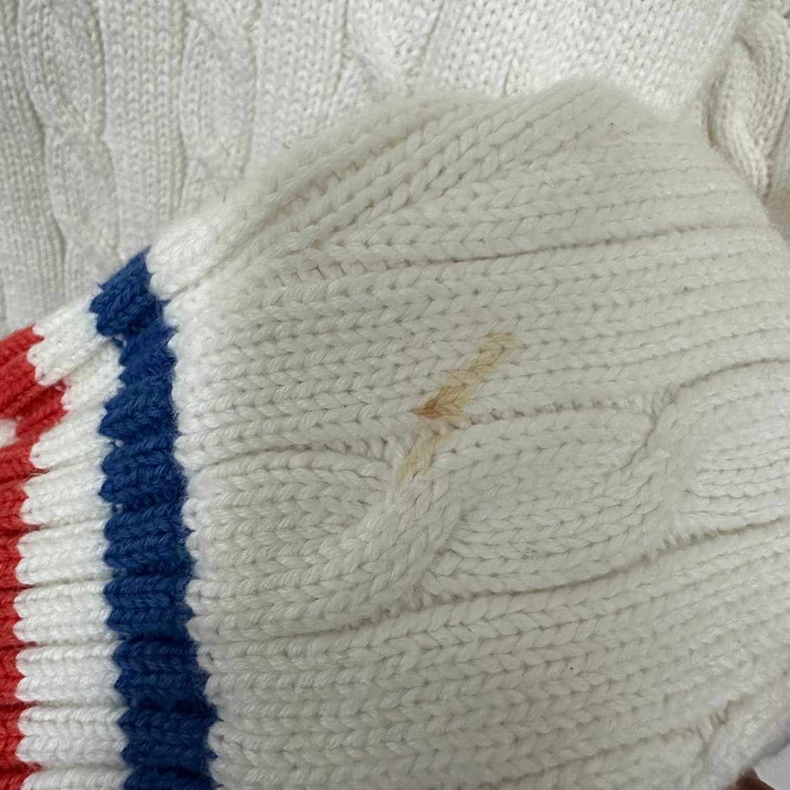 빈폴 꽈배기 니트집업155 상품이미지6