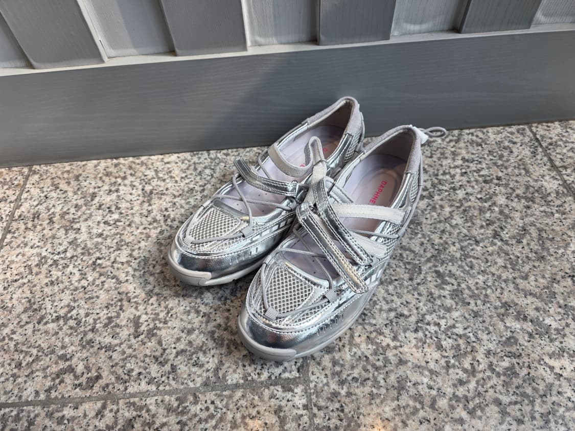 다프네 랩 실버 발레코어슈즈 상품이미지1