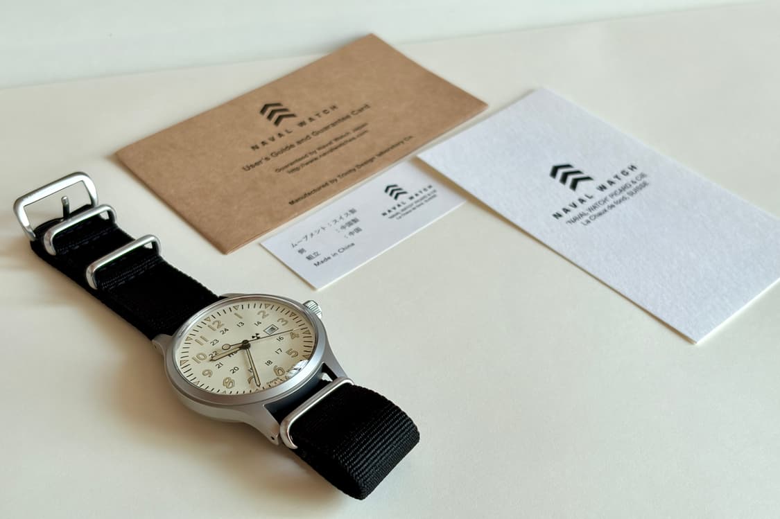 Naval Watch/MIL-01C US Force Type/Black 상품이미지2