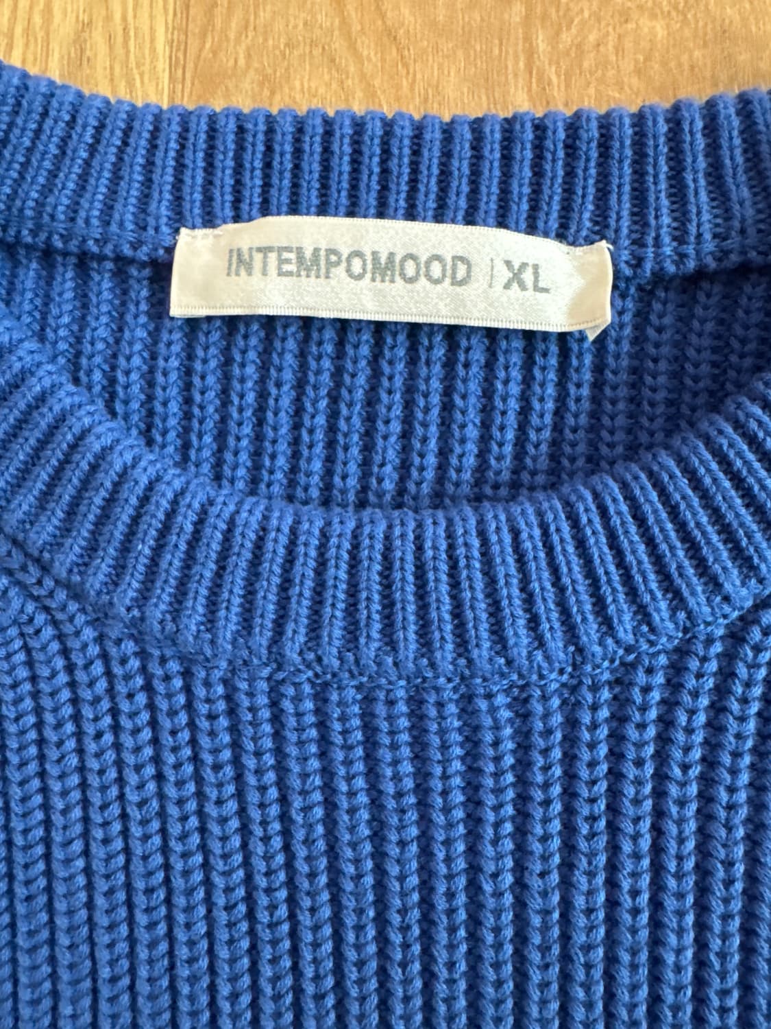 하찌 엘보 볼륨 풀오버_코발트블루 상품이미지3