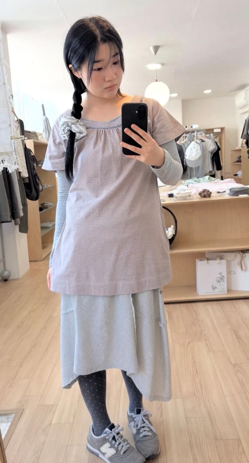 콜로신스 OZ TOP DRESS MELAN COCOA 상품이미지2
