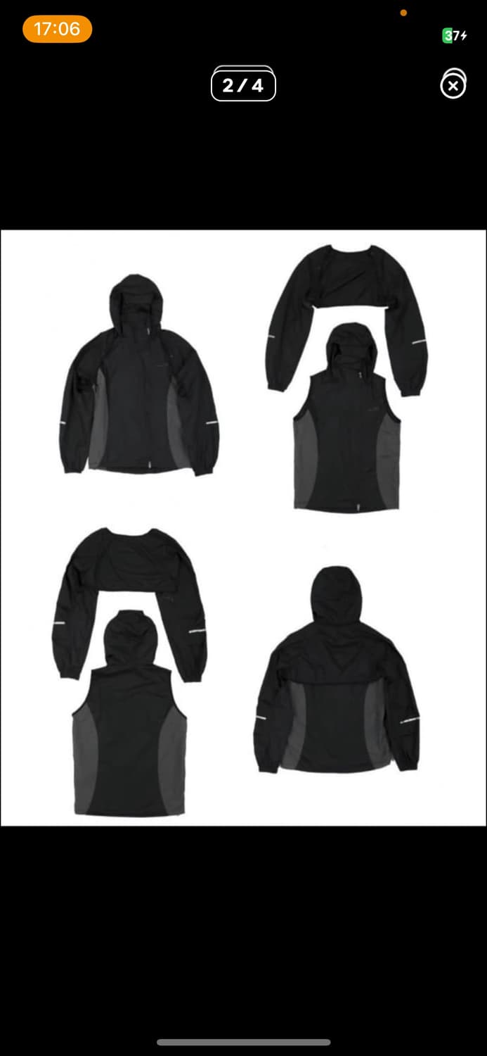 오호스 세퍼러블 윈드브레이커 바람막이 상품이미지1