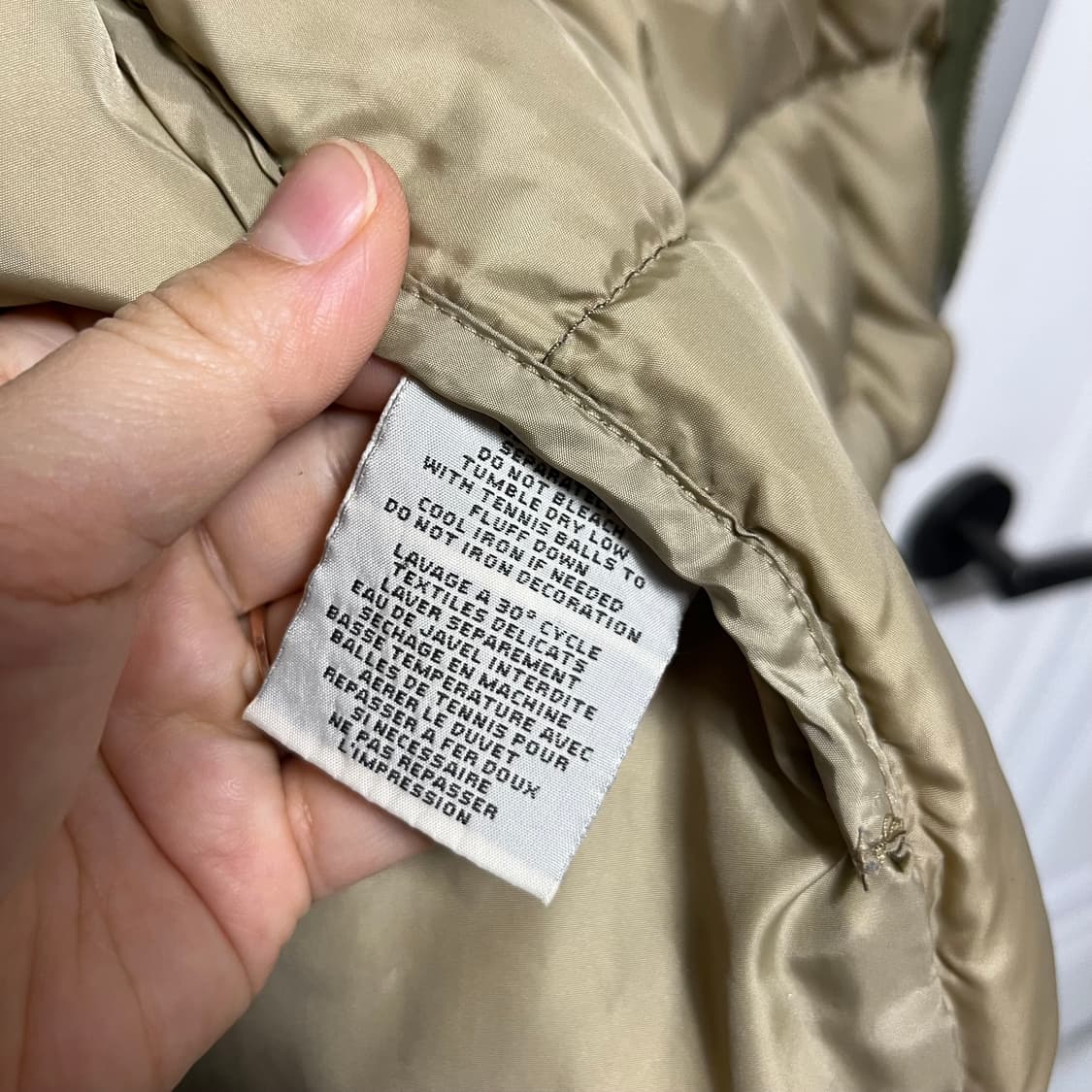 폴로 데님앤서플라이 성조기 패딩 xl 상품이미지3