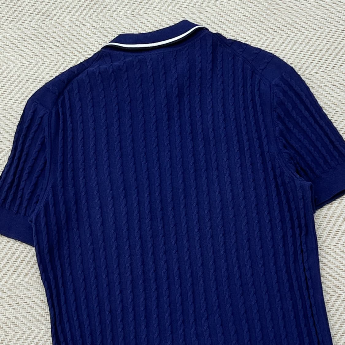 간트 꽈배기 니트반팔티 r3309 상품이미지4