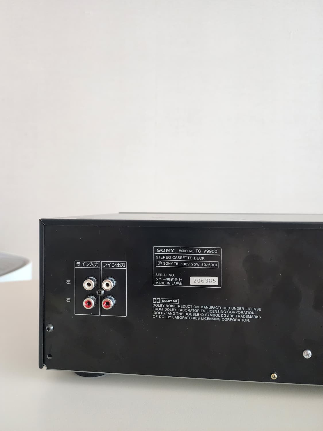 빈티지 소니 최고급 카세트 데크 TC-V9900  상품이미지4