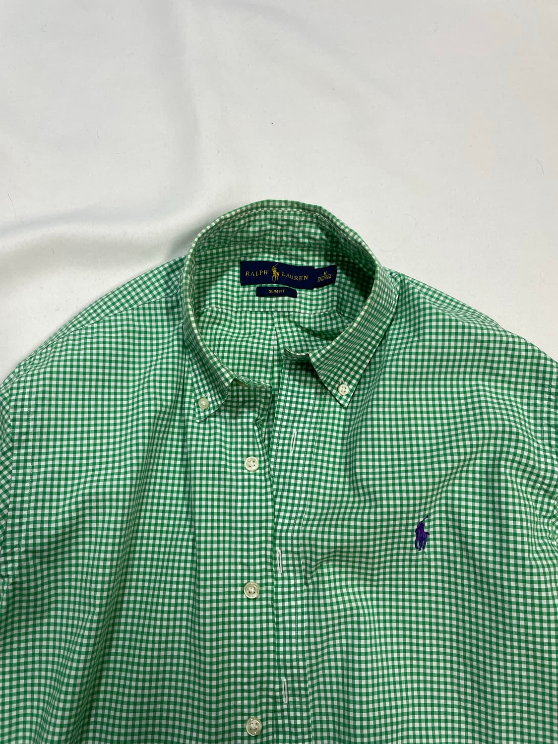 랄프로렌 폴로 깅엄체크 셔츠  상품이미지4