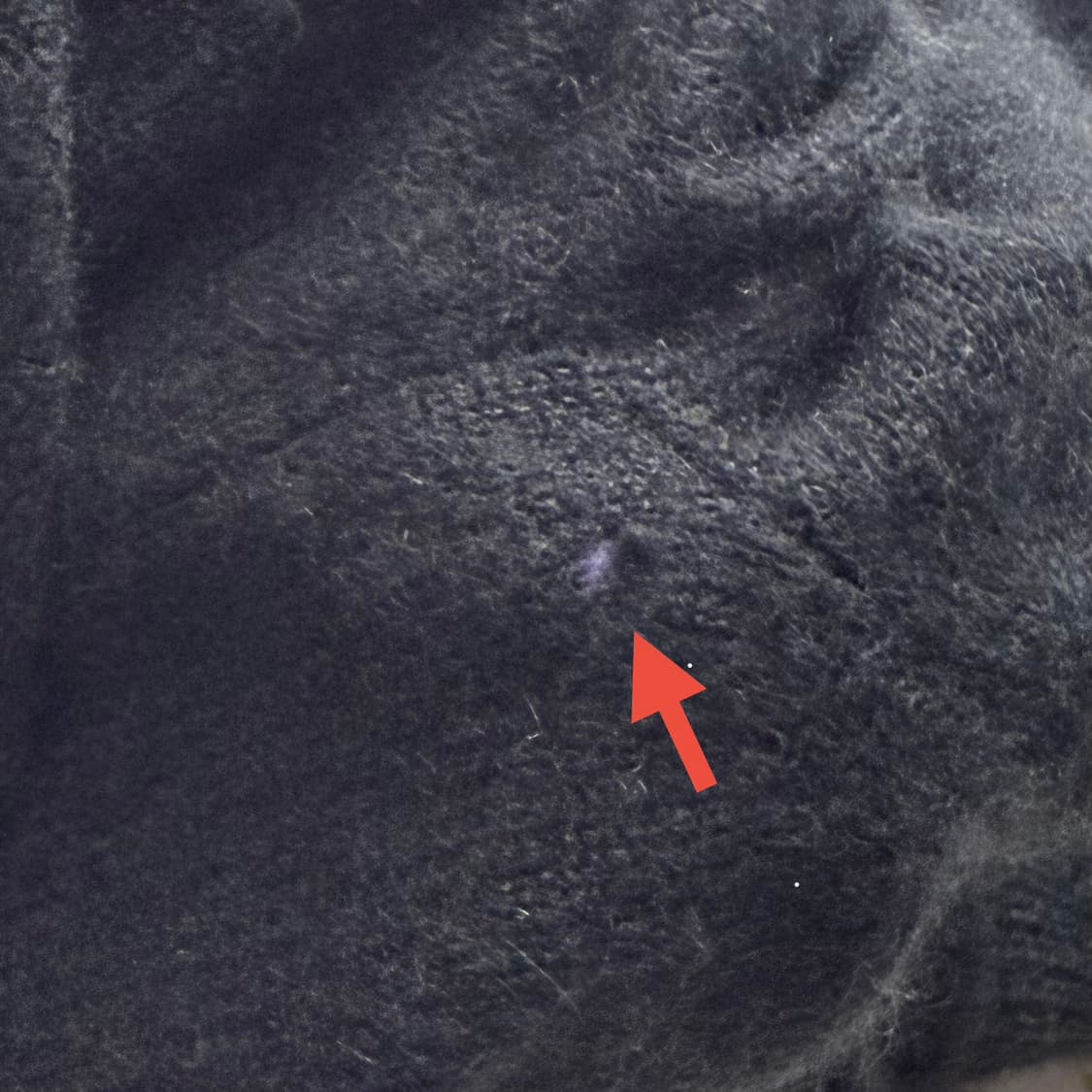 [캐시미어 100%] 블랙 반폴라 하프넥 니트 L 상품이미지6