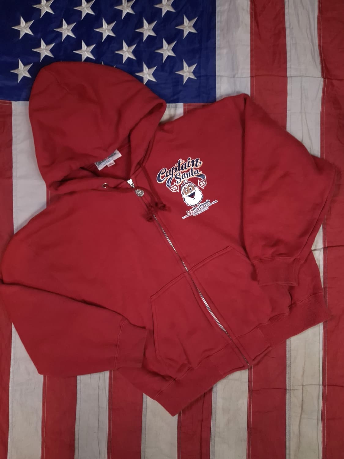 오리지날 일본판 캡틴산타 후드 집업 상품이미지6