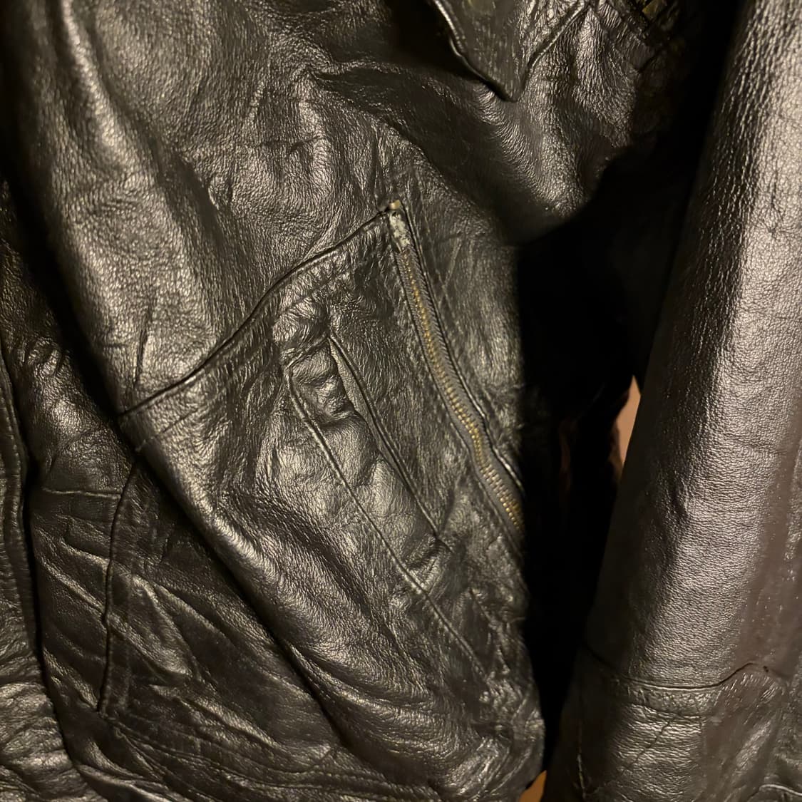 ACCENTS LEATHER HIGHNECK BOMBER JACKET 상품이미지6