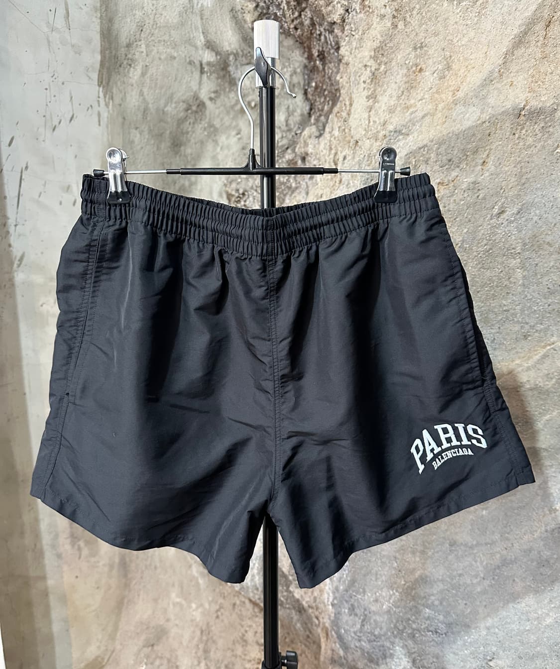 발렌시아가 파리 스윔 쇼츠 블랙 상품이미지3