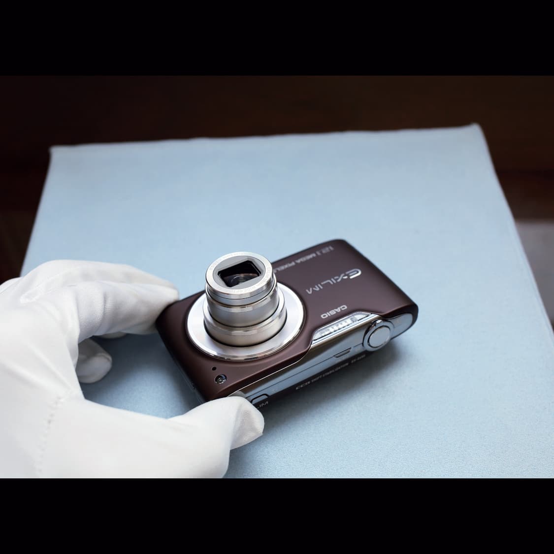 레어<민트급><한글> 카시오 엑슬림 z450 브라운 빈티지 디카 상품이미지6