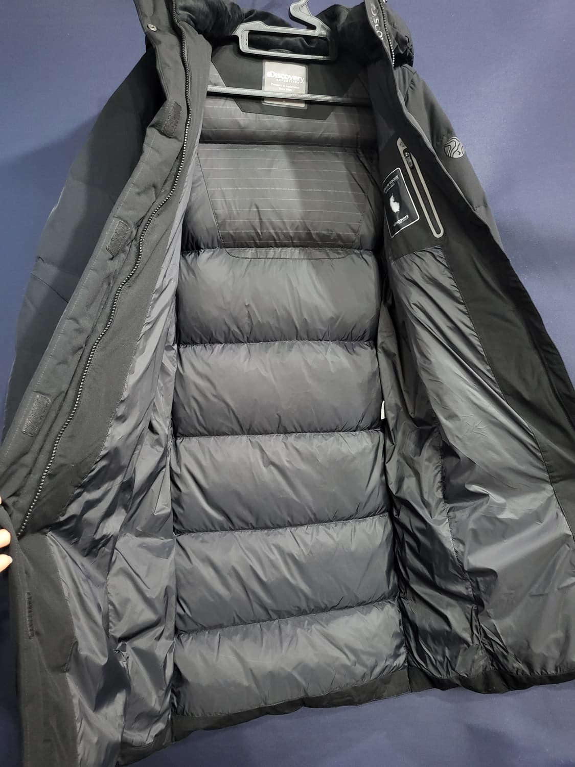 디스커버리 구스다운 롱패딩 상품이미지6