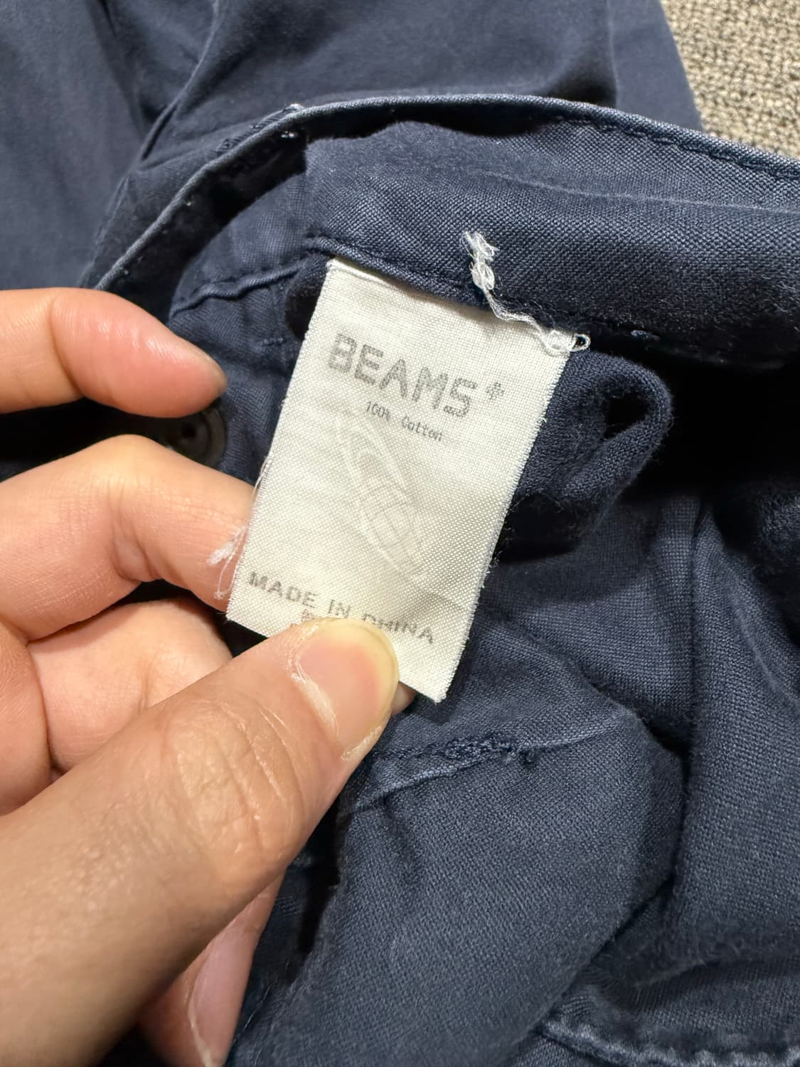 Beams plus 빔즈플러스 재팬 패프릭 코튼팬츠 상품이미지5