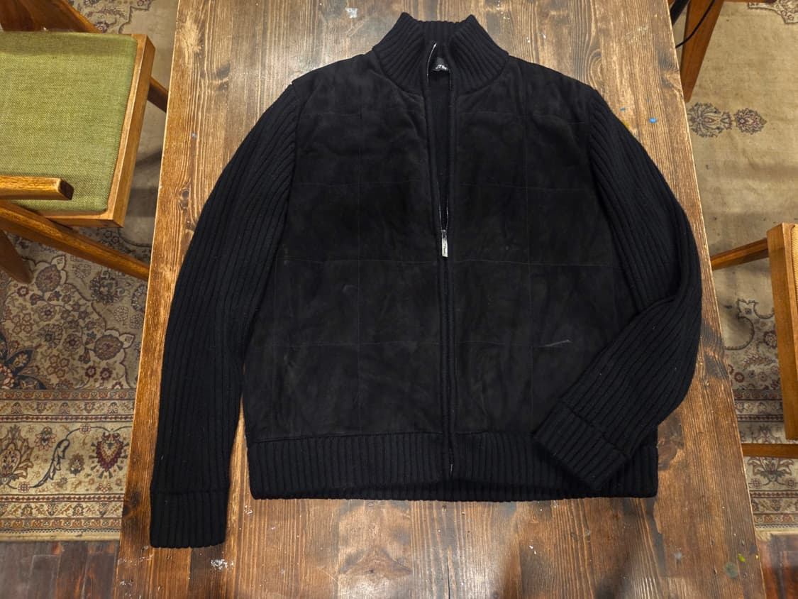 듀퐁 스웨이드레더 자켓 상품이미지1