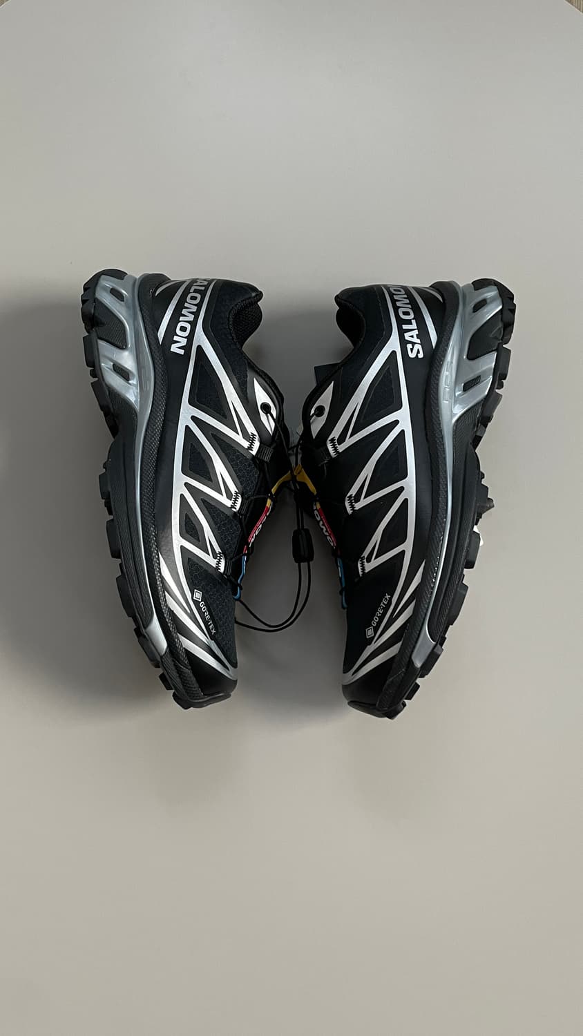 박스포함 새상품 살로몬 XT-6 GTX 블랙/실버 230 상품이미지2