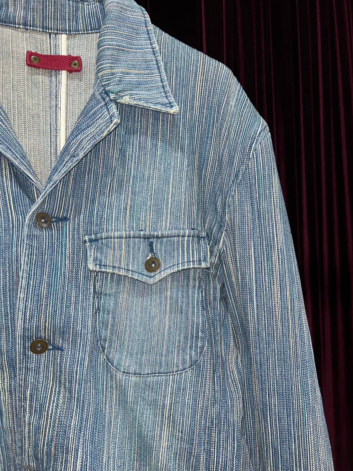 FISSARE stretch denim jacket 상품이미지3