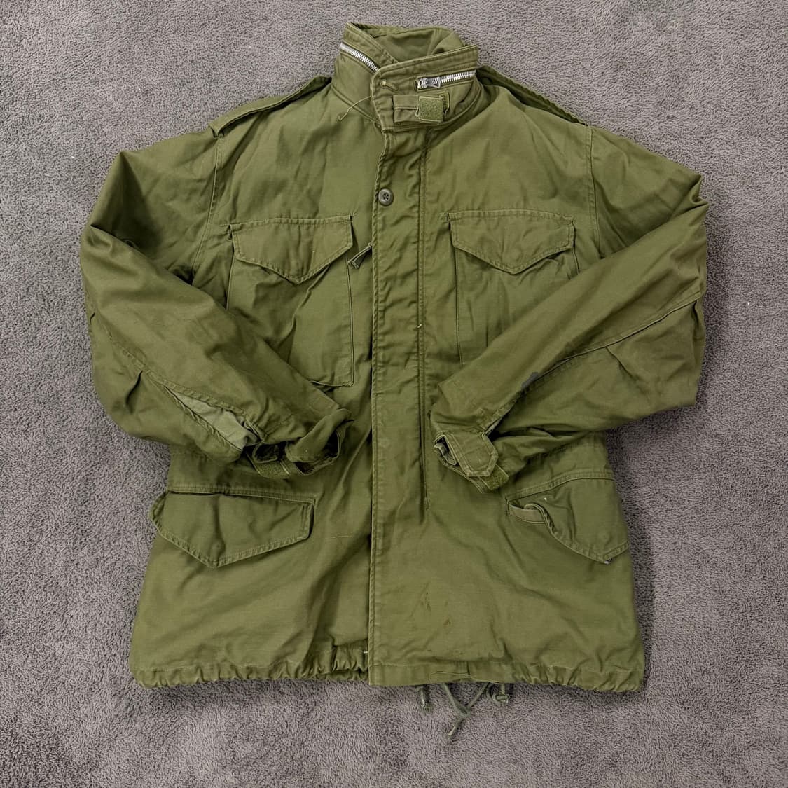 [정품/S] 67s 알파인더스트리 미군 M-65 필드 자켓 상품이미지2