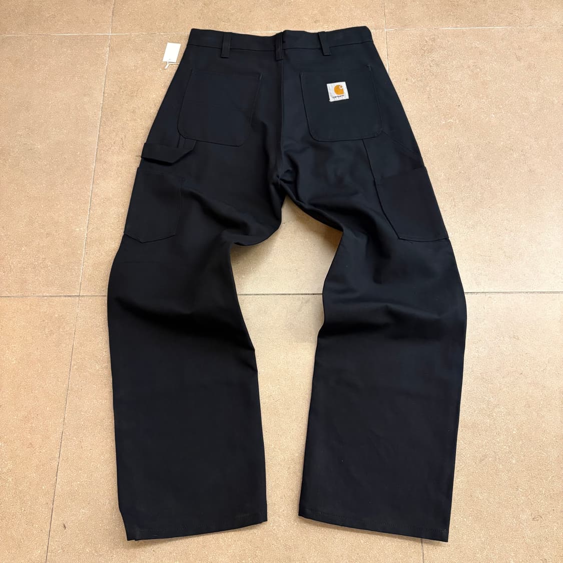 칼하트 더블니 블랙 팬츠 상품이미지1