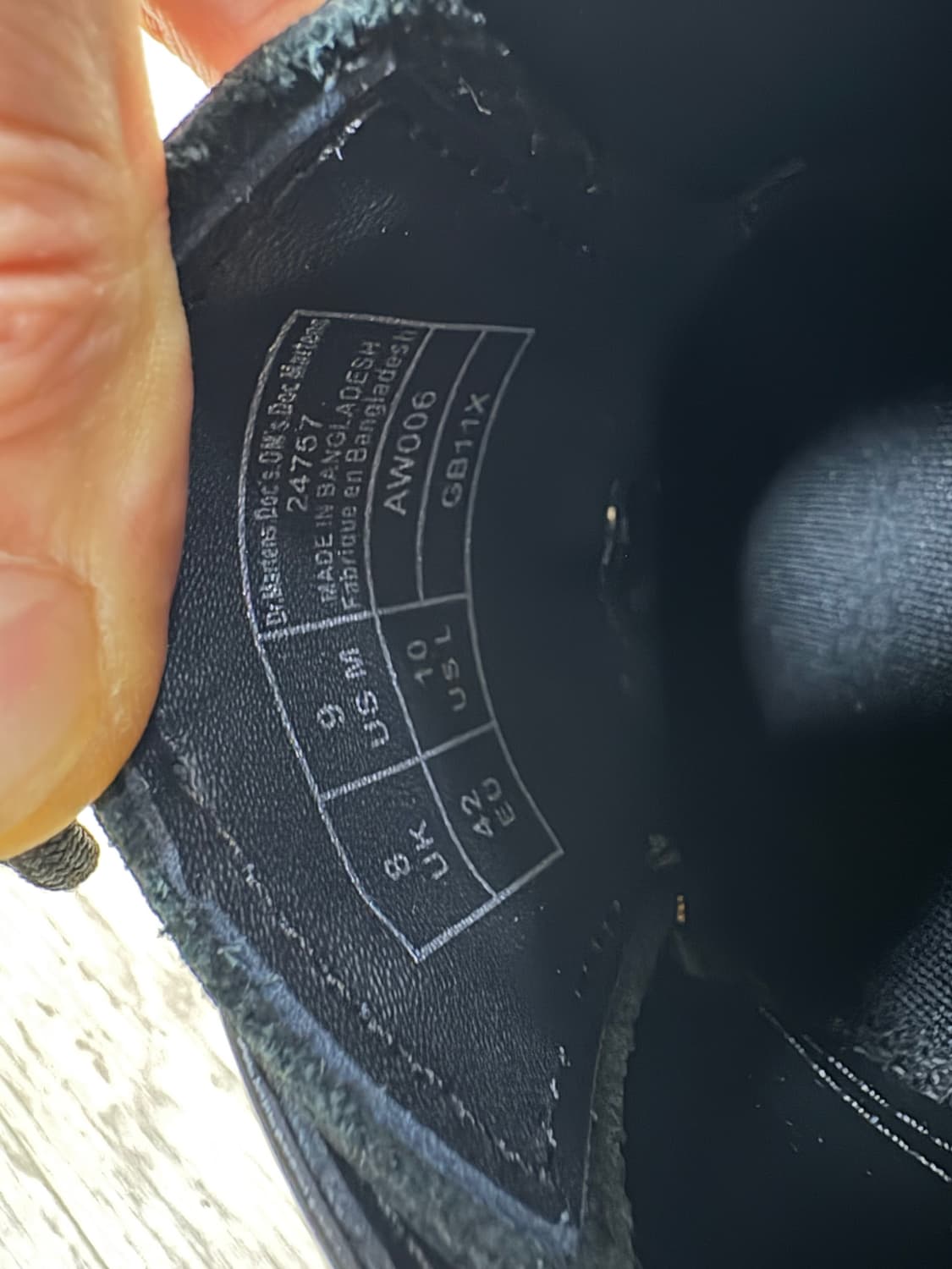 닥터마틴 1461 3홀 ws 270 상품이미지7