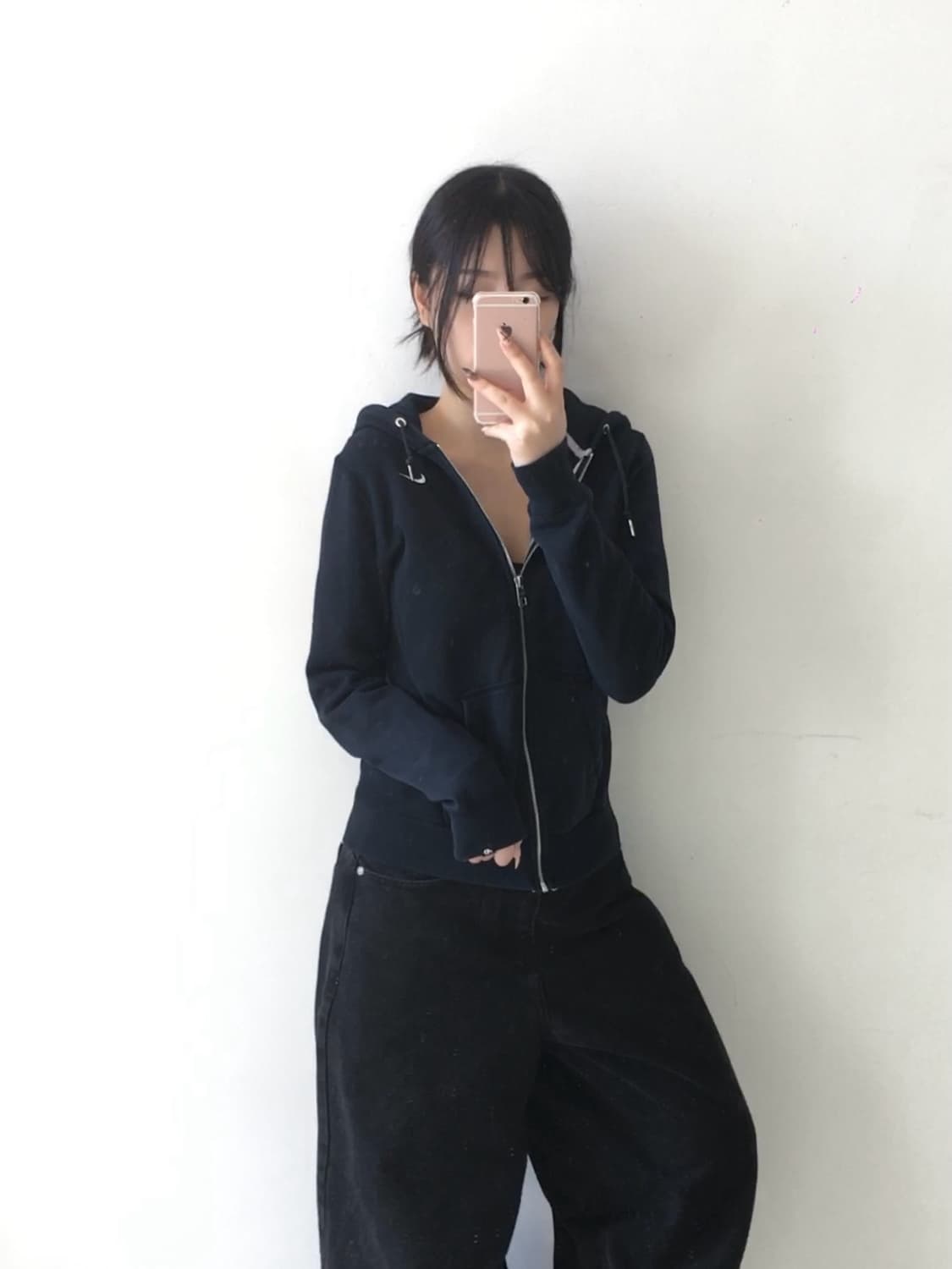 나이키 스우시자수 후드집업 상품이미지2