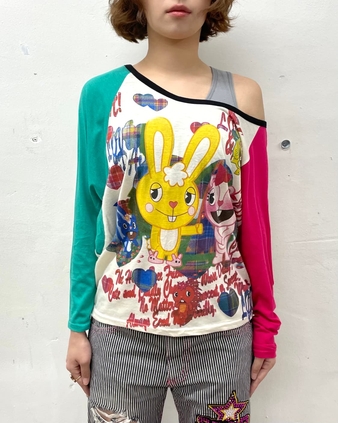 Rabbit cutie multi long sleeve 상품이미지2
