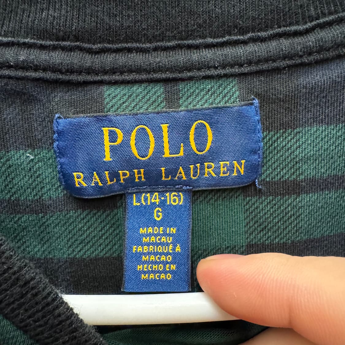 랄프로렌 폴로 베어 반팔티셔츠 14-16세  상품이미지2