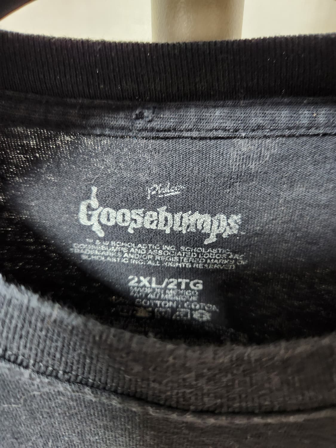 빈티지 구스범스 블랙 긴팔 티셔츠 2XL (105추천) 상품이미지4