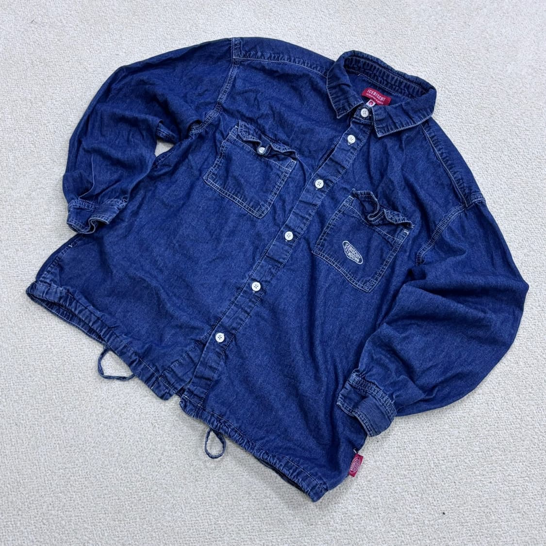 165 아이스비스킷 데님 셔츠 0331E 상품이미지1