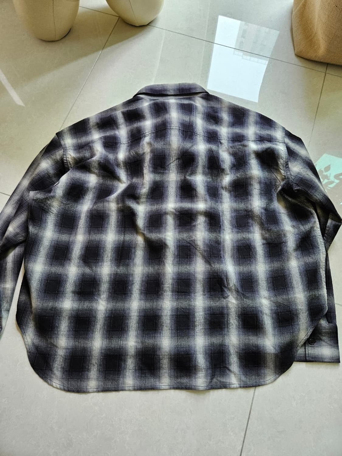 CPFM human made 더블 비젼 체크 셔츠 1사이즈 상품이미지5
